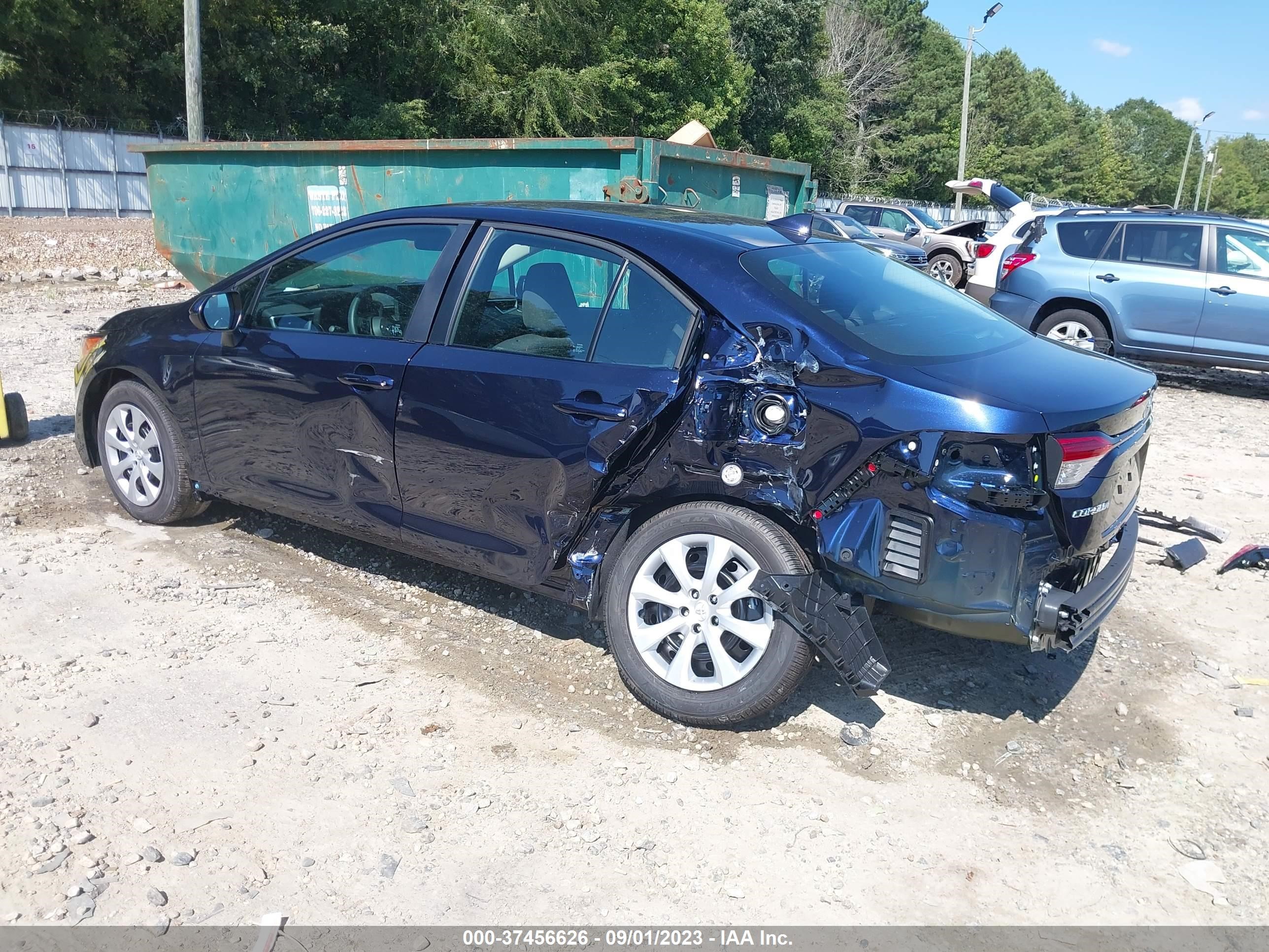 Photo 2 VIN: 5YFB4MDE2PP053454 - TOYOTA COROLLA 