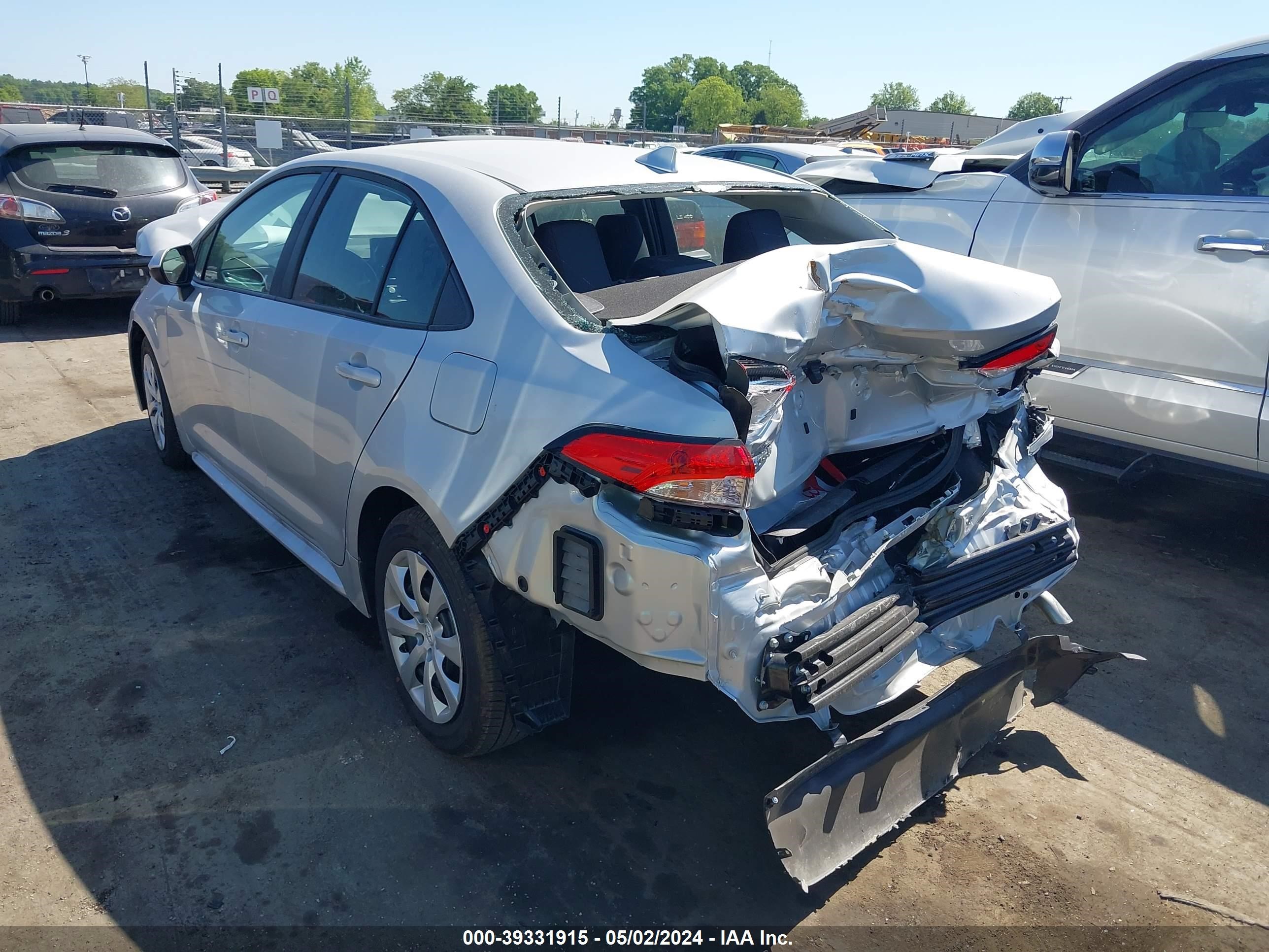 Photo 2 VIN: 5YFB4MDE6RP142530 - TOYOTA COROLLA 