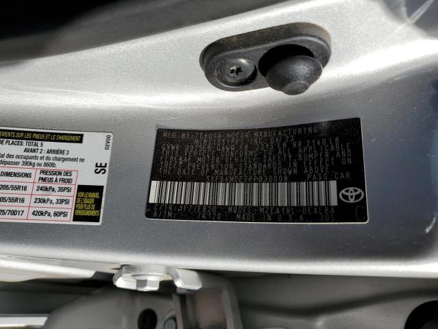 Photo 11 VIN: 5YFB4MDE7PP030008 - TOYOTA COROLLA 