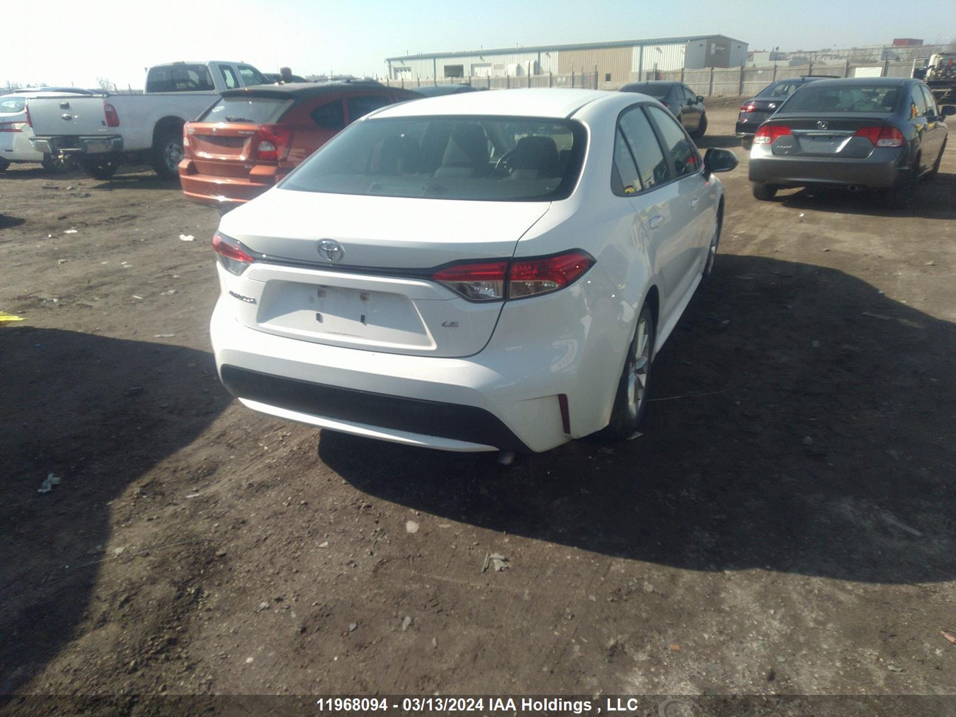 Photo 3 VIN: 5YFBPMBE1NP295742 - TOYOTA COROLLA 