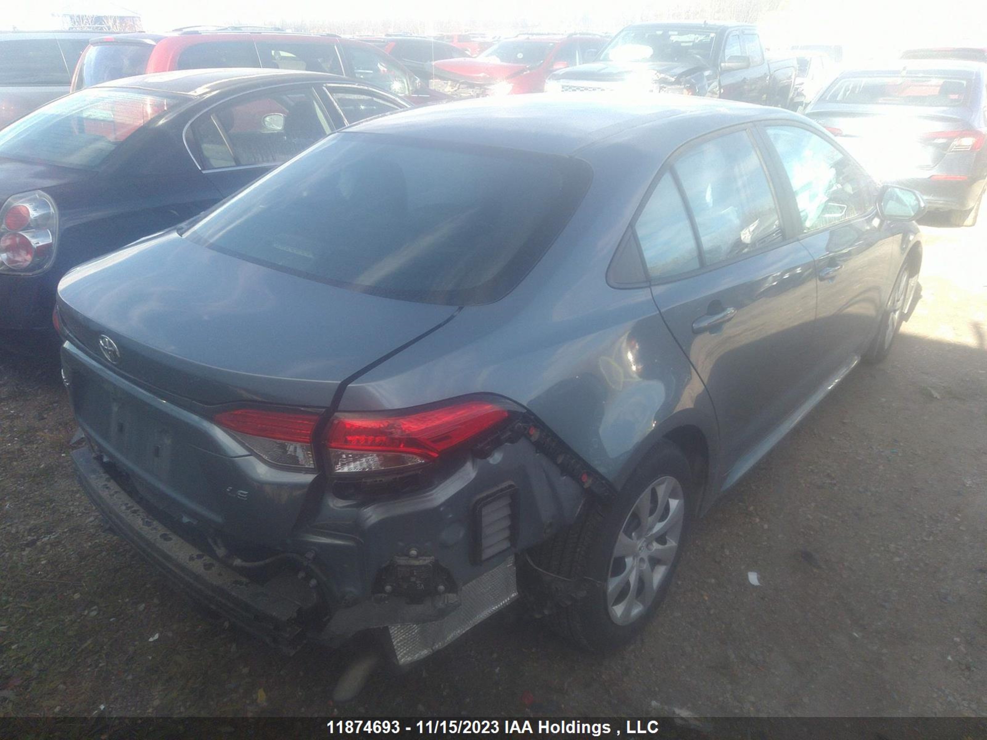 Photo 3 VIN: 5YFBPMBE2NP314007 - TOYOTA COROLLA 