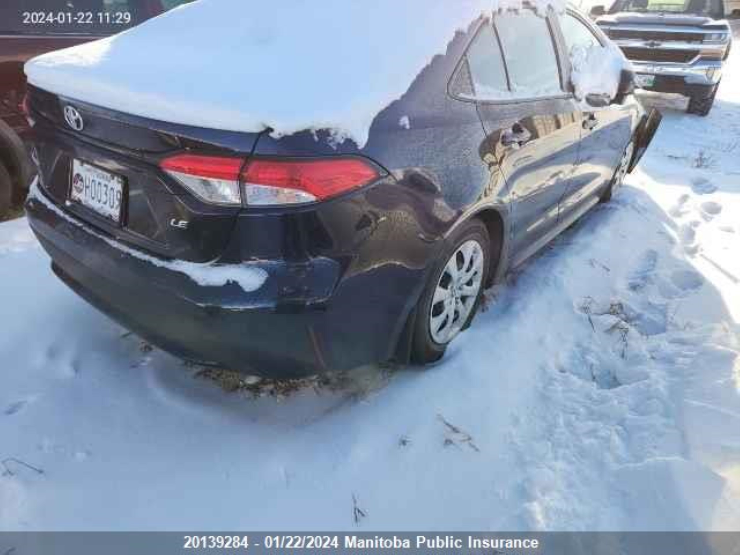 Photo 2 VIN: 5YFBPMBE4MP150015 - TOYOTA COROLLA 