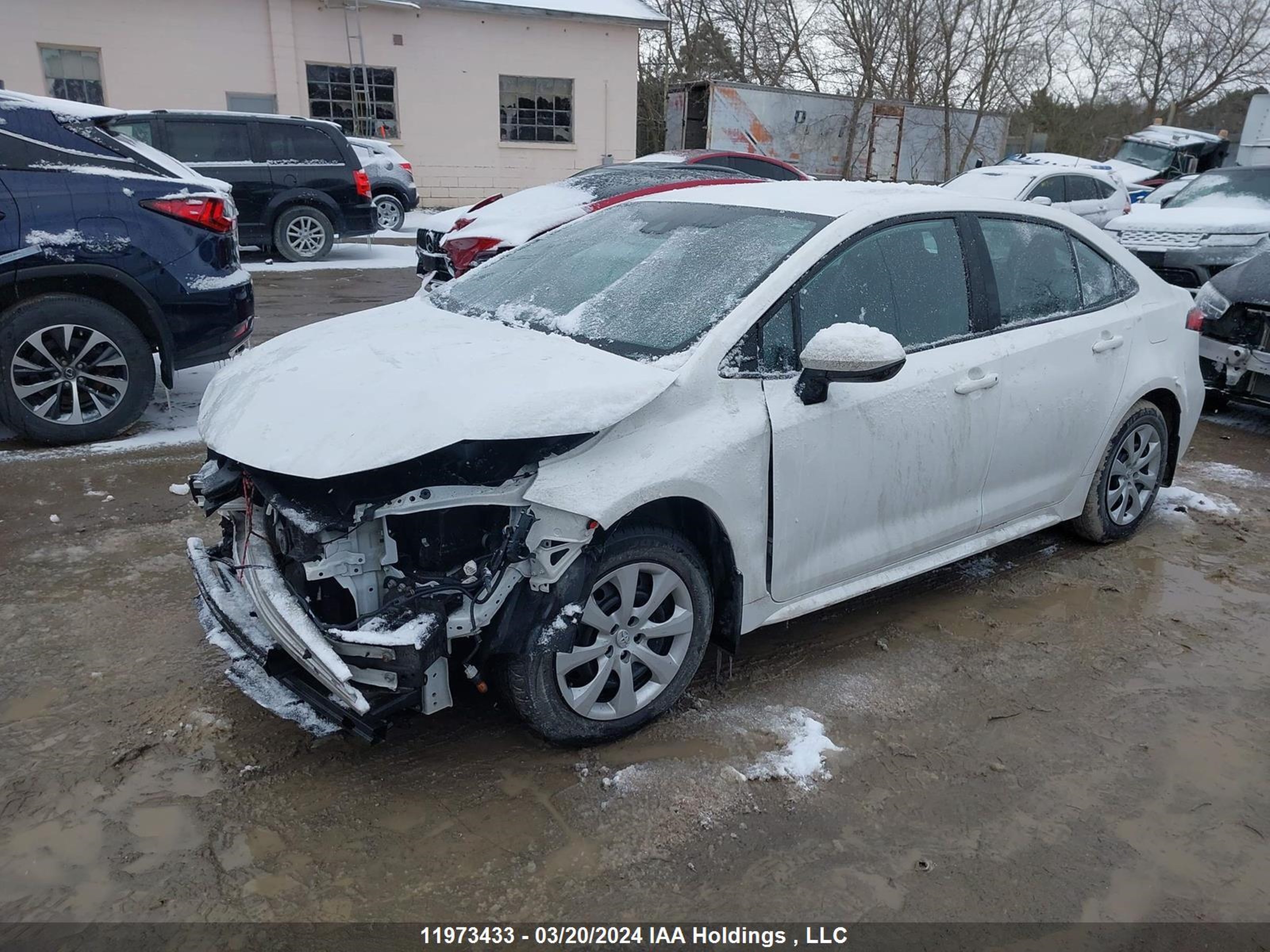 Photo 1 VIN: 5YFBPMBE4NP283374 - TOYOTA COROLLA 