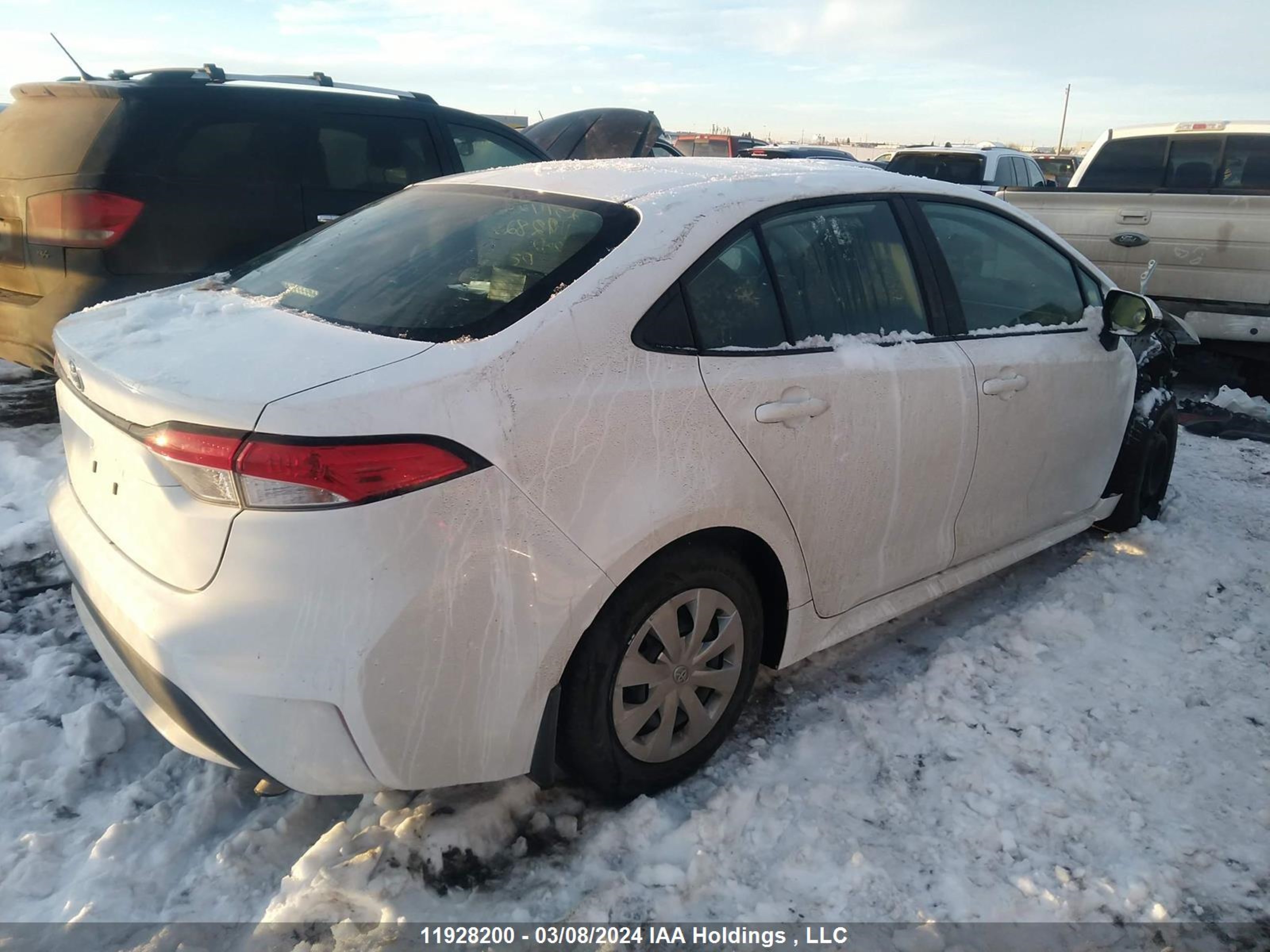 Photo 3 VIN: 5YFBPMBE5NP272562 - TOYOTA COROLLA 