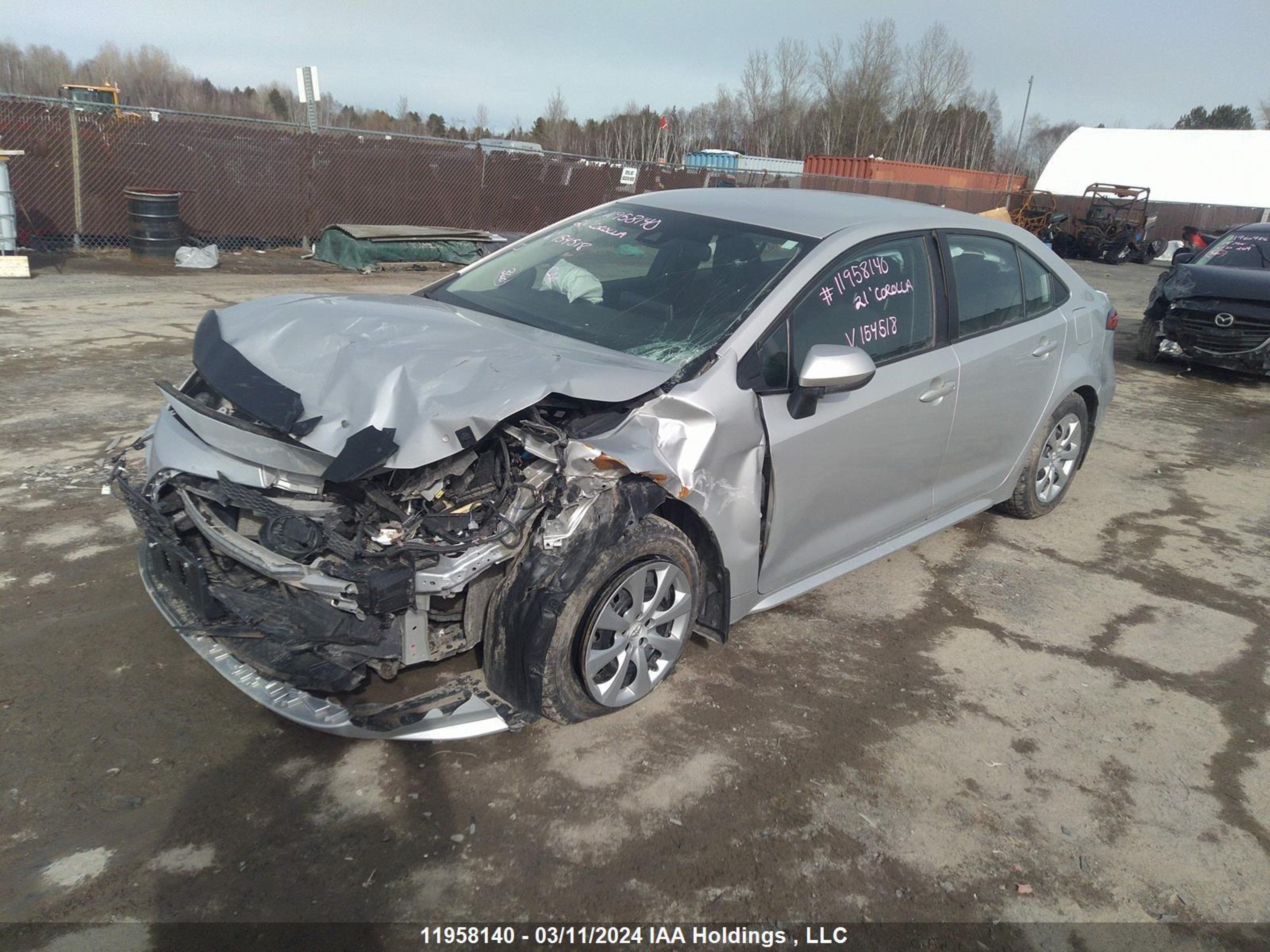 Photo 1 VIN: 5YFBPMBE6MP154518 - TOYOTA COROLLA 