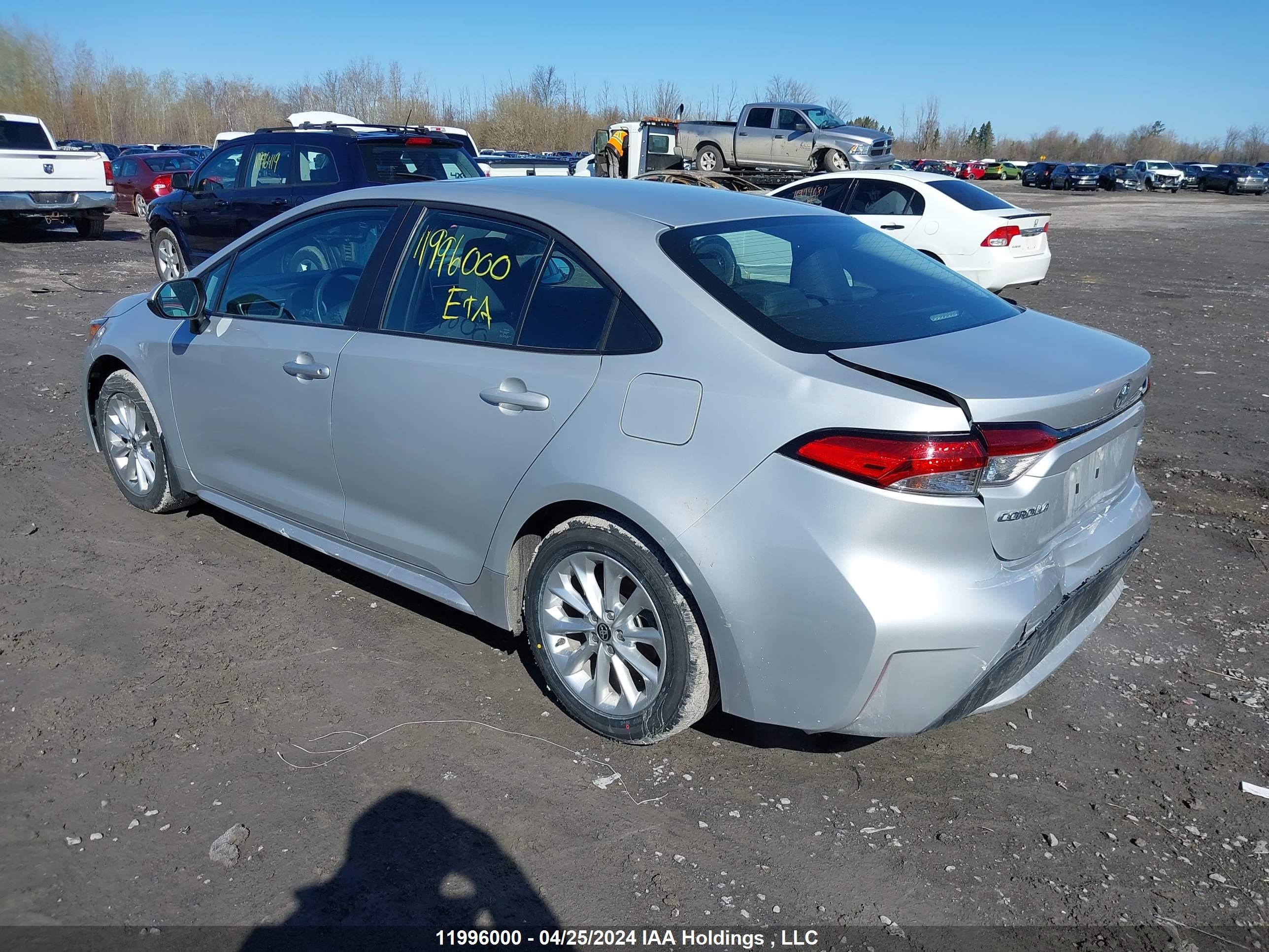 Photo 2 VIN: 5YFBPMBE7NP295373 - TOYOTA COROLLA 