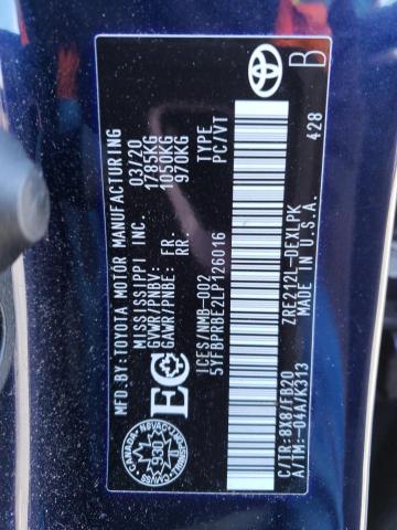 Photo 11 VIN: 5YFBPRBE2LP126016 - TOYOTA COROLLA 