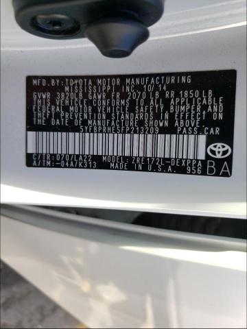 Photo 9 VIN: 5YFBPRHE5FP213209 - TOYOTA COROLLA EC 