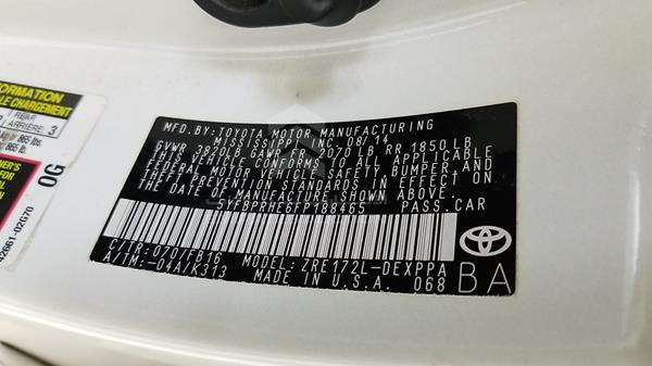 Photo 2 VIN: 5YFBPRHE6FP188465 - TOYOTA COROLLA 