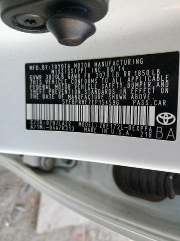 Photo 11 VIN: 5YFBPRHE7EP154596 - TOYOTA COROLLA EC 