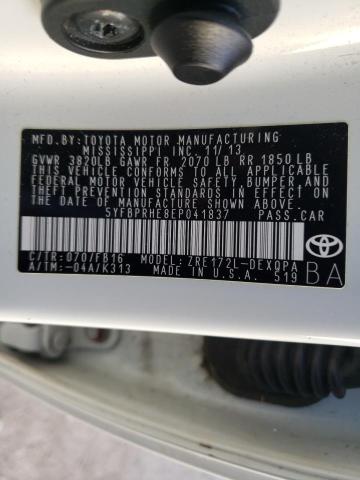 Photo 9 VIN: 5YFBPRHE8EP041837 - TOYOTA COROLLA EC 