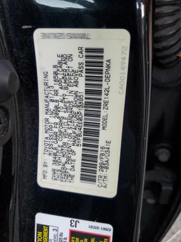 Photo 12 VIN: 5YFBU4EE0DP138951 - TOYOTA COROLLA BA 