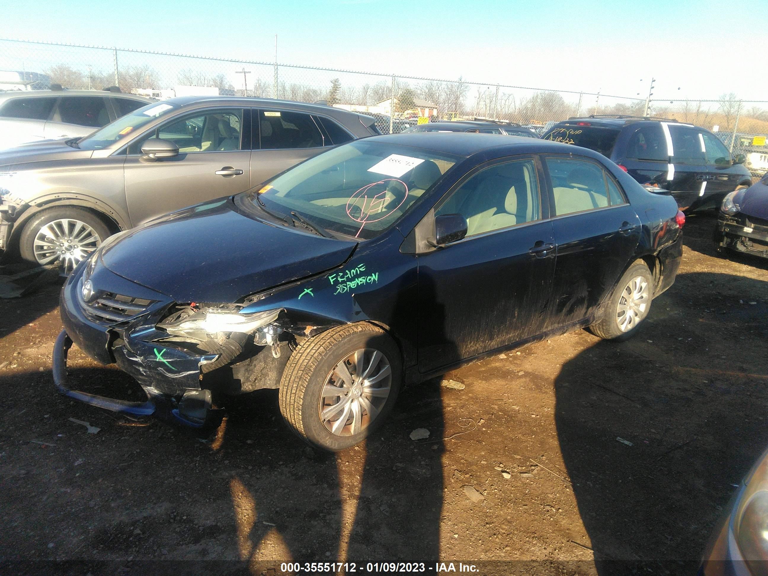 Photo 1 VIN: 5YFBU4EE1DP169545 - TOYOTA COROLLA 