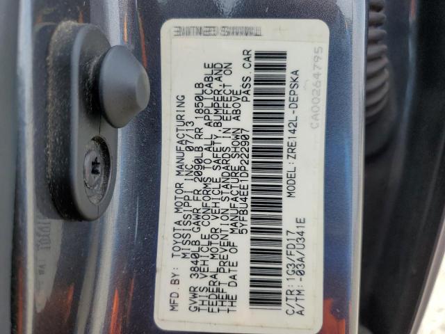 Photo 11 VIN: 5YFBU4EE1DP222907 - TOYOTA COROLLA BA 