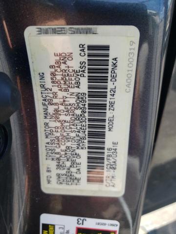 Photo 12 VIN: 5YFBU4EE3DP094959 - TOYOTA COROLLA 