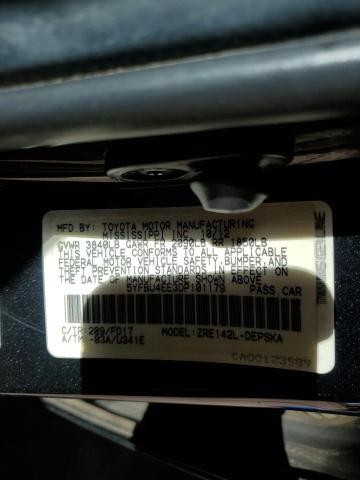 Photo 11 VIN: 5YFBU4EE3DP101179 - TOYOTA COROLLA BA 