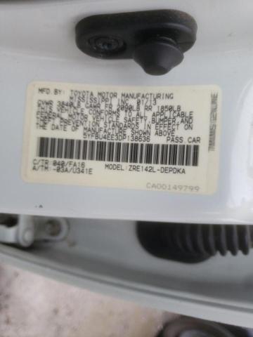 Photo 9 VIN: 5YFBU4EE3DP138636 - TOYOTA COROLLA BA 