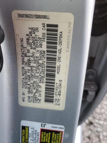 Photo 12 VIN: 5YFBU4EE3DP212590 - TOYOTA COROLLA 