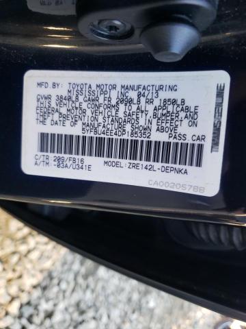 Photo 9 VIN: 5YFBU4EE4DP185352 - TOYOTA COROLLA BA 