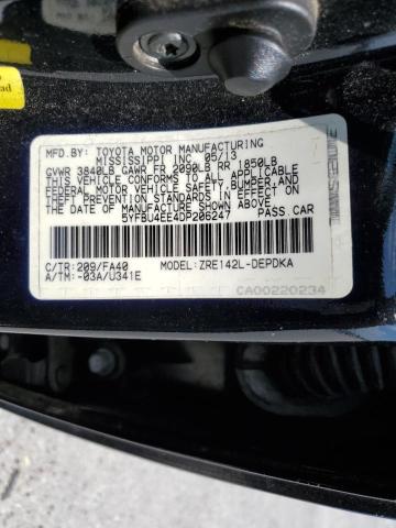 Photo 11 VIN: 5YFBU4EE4DP206247 - TOYOTA COROLLA BA 