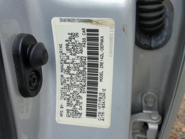 Photo 9 VIN: 5YFBU4EE5DP079542 - TOYOTA COROLLA BA 