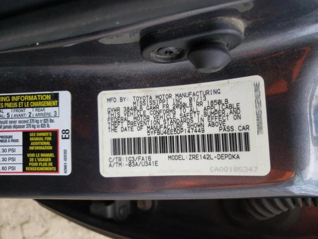 Photo 9 VIN: 5YFBU4EE5DP147449 - TOYOTA COROLLA BA 