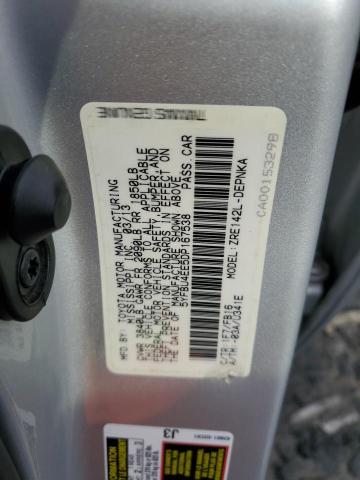 Photo 11 VIN: 5YFBU4EE5DP167538 - TOYOTA COROLLA 