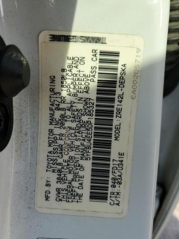 Photo 9 VIN: 5YFBU4EE5DP185327 - TOYOTA COROLLA BA 