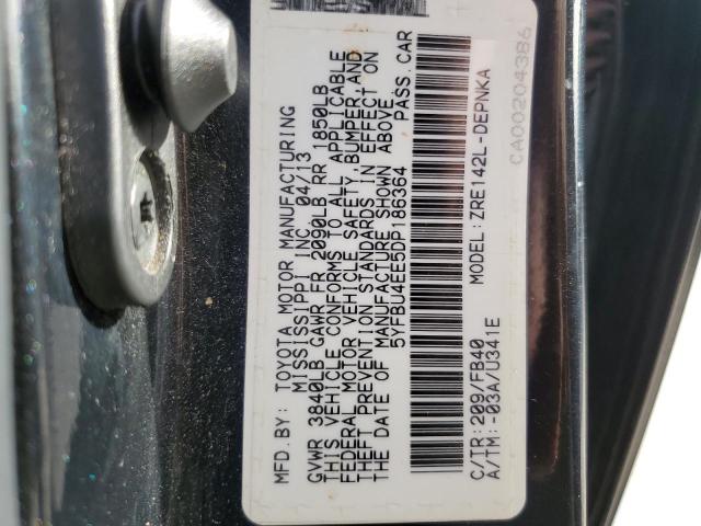 Photo 11 VIN: 5YFBU4EE5DP186364 - TOYOTA COROLLA 