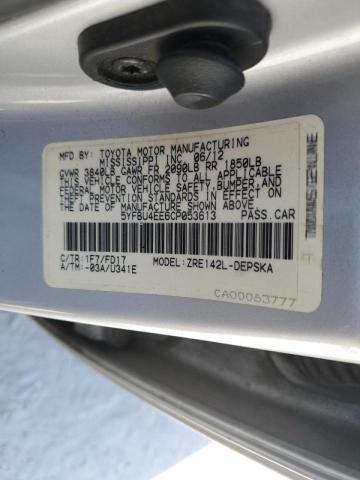 Photo 9 VIN: 5YFBU4EE6CP053613 - TOYOTA COROLLA BA 