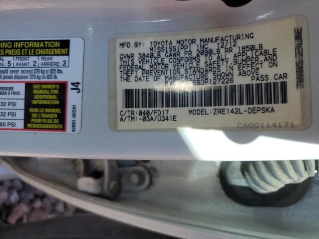 Photo 11 VIN: 5YFBU4EE6DP127226 - TOYOTA COROLLA 