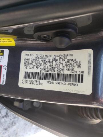 Photo 9 VIN: 5YFBU4EE6DP158377 - TOYOTA COROLLA BA 