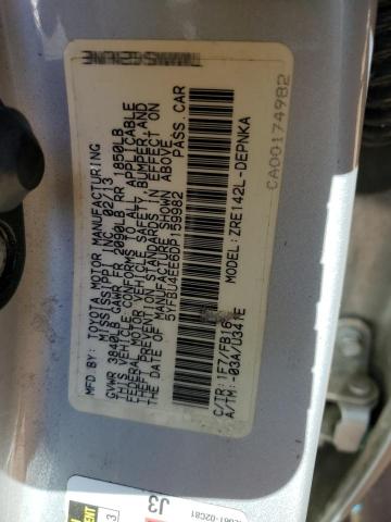 Photo 9 VIN: 5YFBU4EE6DP159982 - TOYOTA COROLLA BA 