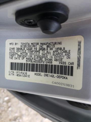 Photo 9 VIN: 5YFBU4EE6DP212468 - TOYOTA COROLLA BA 