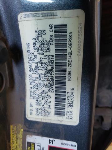 Photo 11 VIN: 5YFBU4EE7DP099310 - TOYOTA COROLLA 