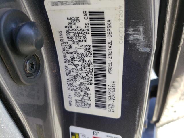 Photo 12 VIN: 5YFBU4EE7DP142690 - TOYOTA COROLLA 