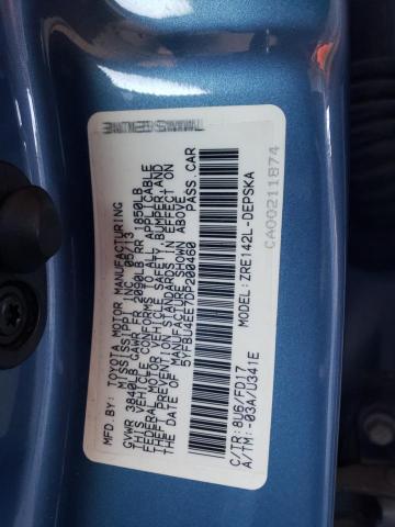 Photo 11 VIN: 5YFBU4EE7DP200460 - TOYOTA COROLLA BA 