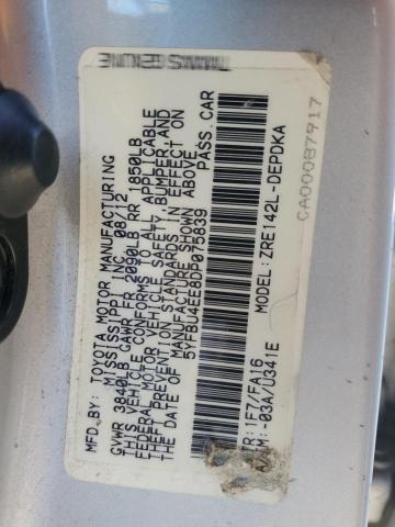 Photo 11 VIN: 5YFBU4EE8DP075839 - TOYOTA COROLLA 