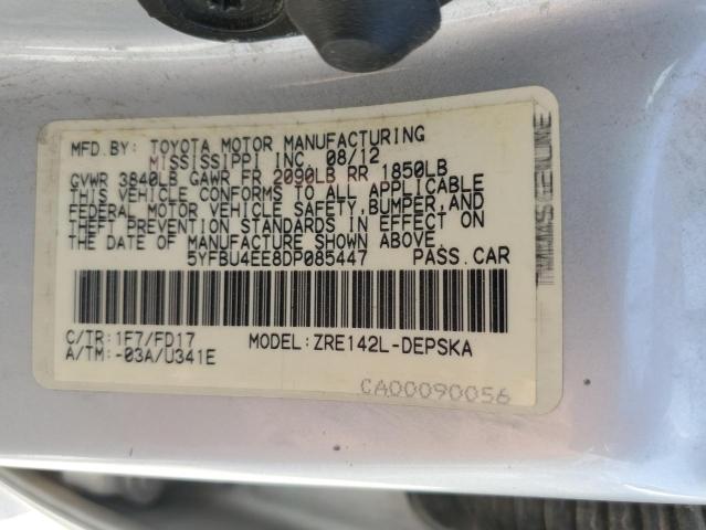 Photo 11 VIN: 5YFBU4EE8DP085447 - TOYOTA COROLLA BA 