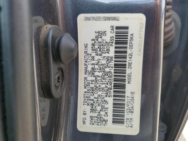 Photo 11 VIN: 5YFBU4EE8DP121766 - TOYOTA COROLLA 