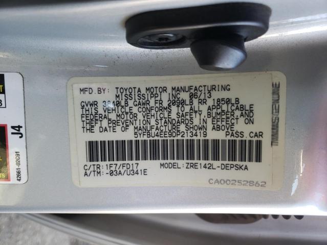 Photo 9 VIN: 5YFBU4EE9DP213419 - TOYOTA COROLLA BA 