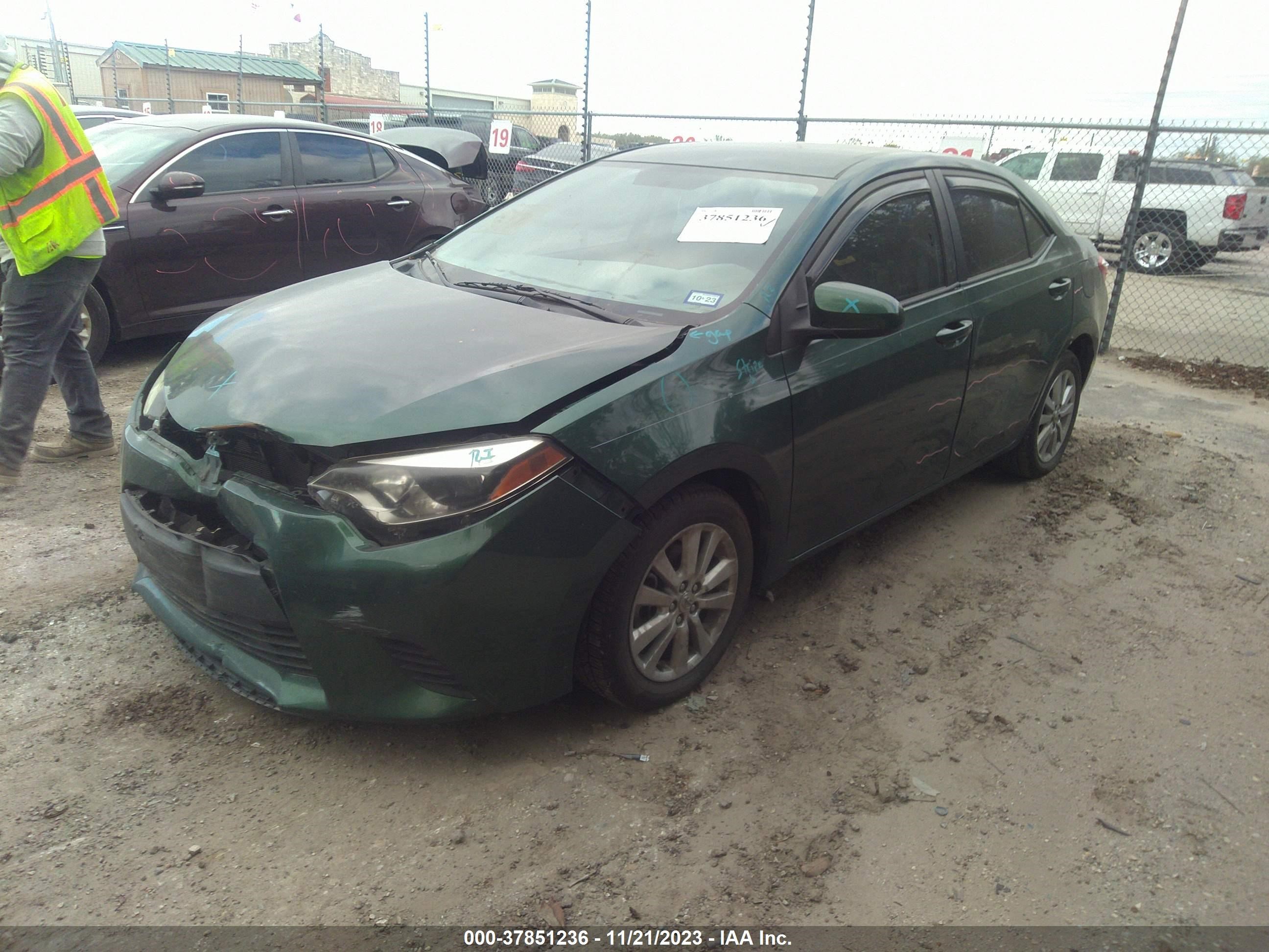 Photo 1 VIN: 5YFBURHE0EP021851 - TOYOTA COROLLA 