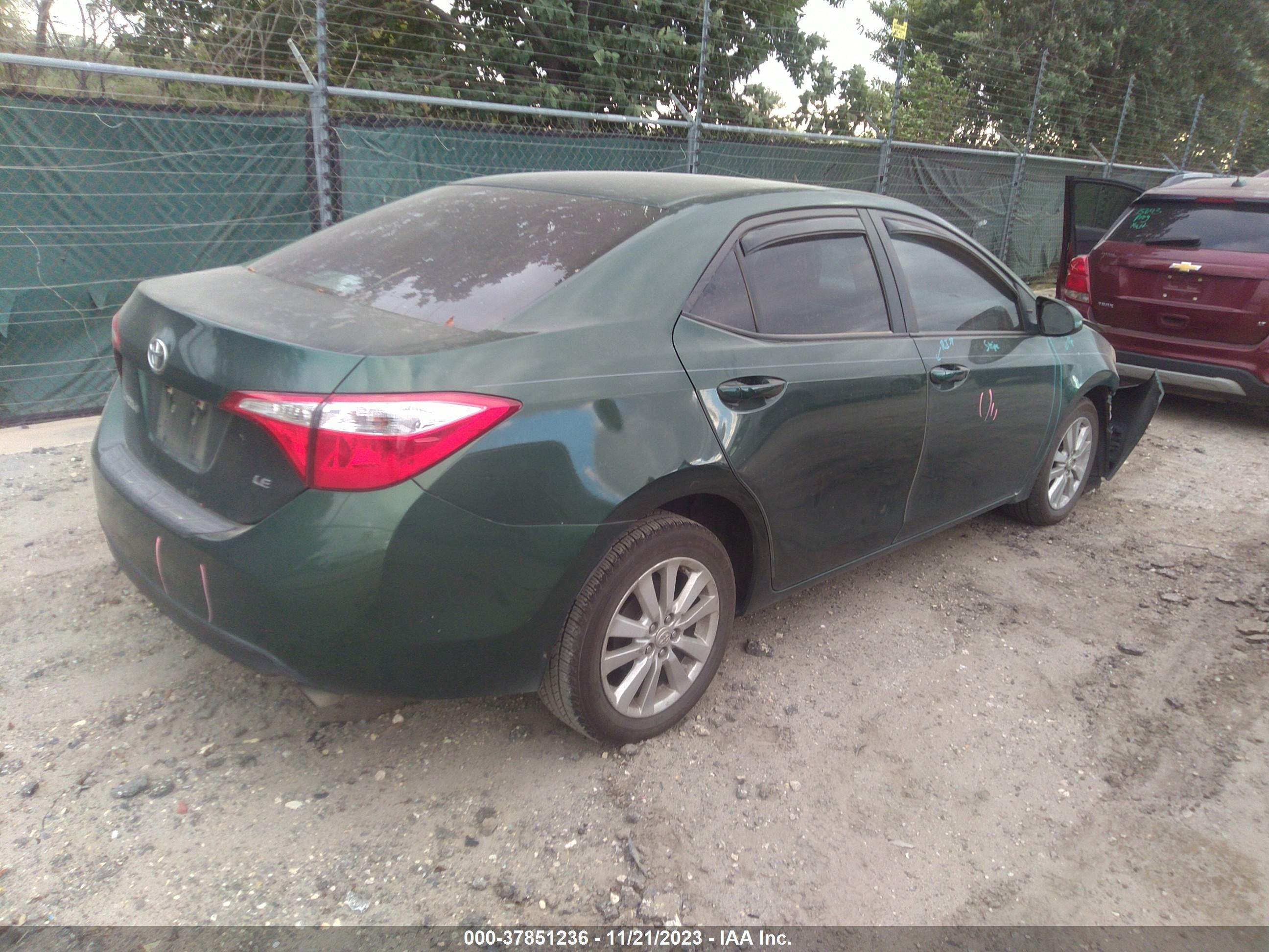 Photo 3 VIN: 5YFBURHE0EP021851 - TOYOTA COROLLA 