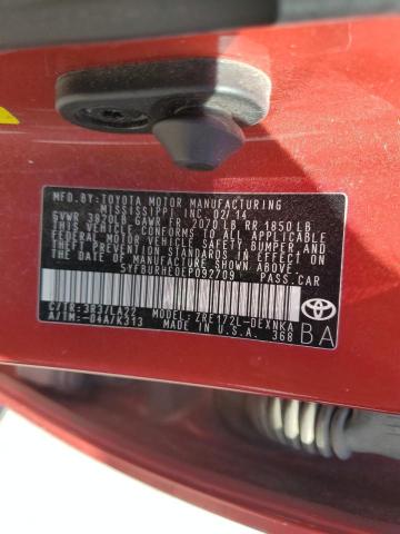 Photo 11 VIN: 5YFBURHE0EP092709 - TOYOTA COROLLA 