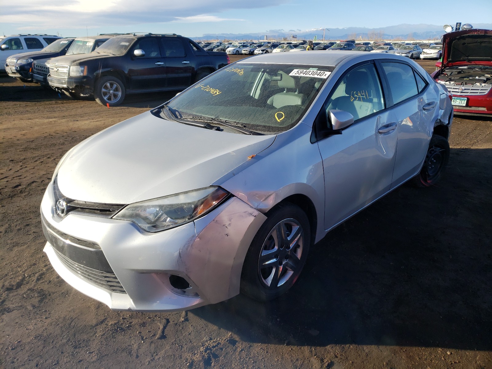 Photo 1 VIN: 5YFBURHE0FP210484 - TOYOTA COROLLA L 