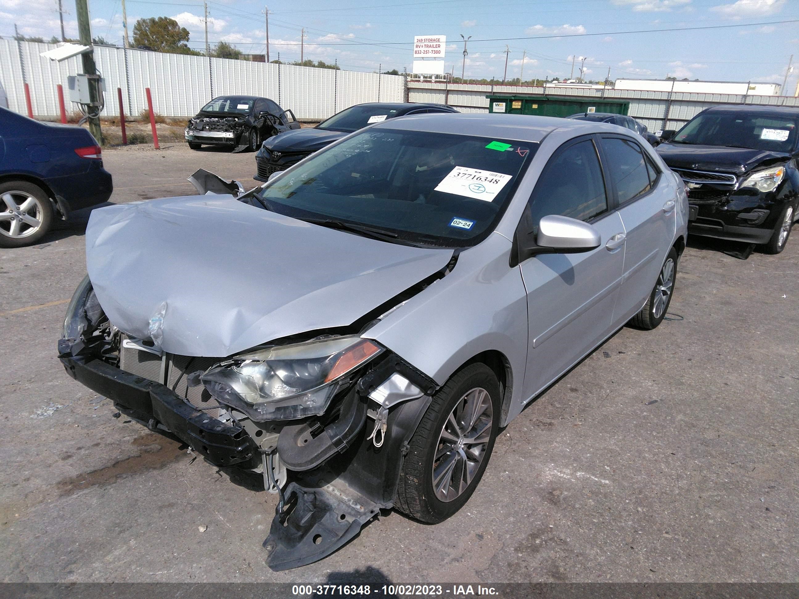 Photo 1 VIN: 5YFBURHE0GP417572 - TOYOTA COROLLA 