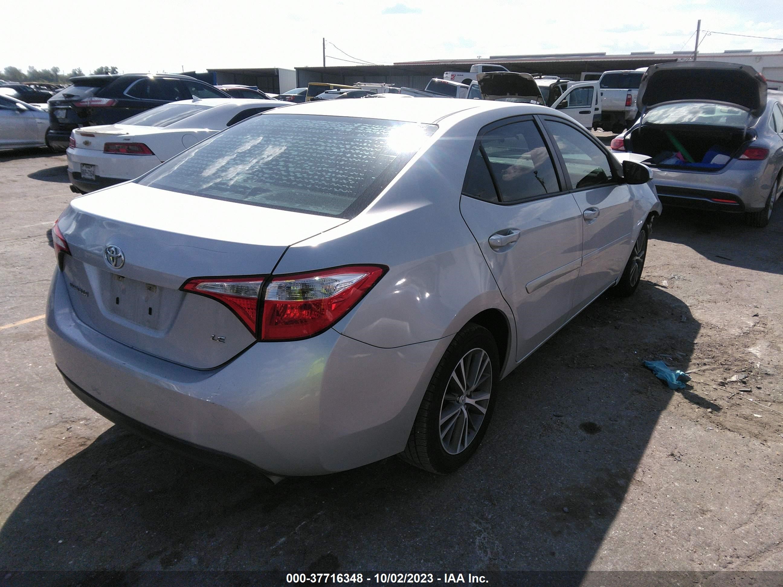 Photo 3 VIN: 5YFBURHE0GP417572 - TOYOTA COROLLA 