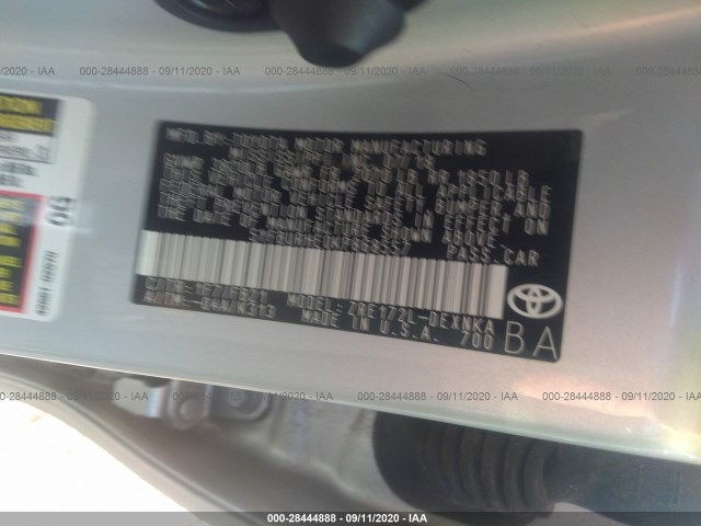 Photo 8 VIN: 5YFBURHE0KP868557 - TOYOTA COROLLA 