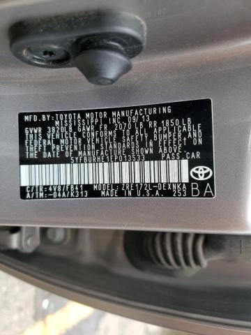 Photo 12 VIN: 5YFBURHE1EP013533 - TOYOTA COROLLA L 