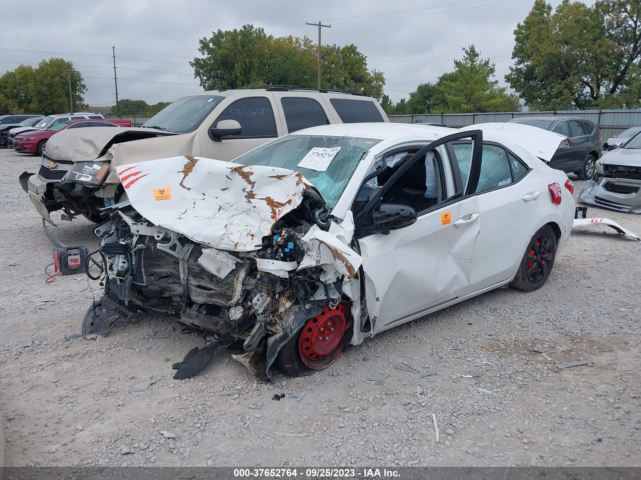 Photo 1 VIN: 5YFBURHE1FP254638 - TOYOTA COROLLA 